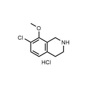 7-Chloro-8-methoxy-1,2,3,4-tetrahydroisoquinoline hydrochloride|CS-1375427