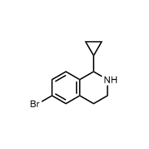 6-Bromo-1-cyclopropyl-1,2,3,4-tetrahydroisoquinoline|CS-1375428