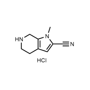 1-Methyl-4,5,6,7-tetrahydro-1H-pyrrolo[2,3-c]pyridine-2-carbonitrile hydrochloride|CS-1375430