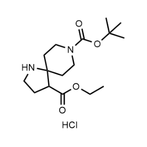 8-(tert-Butyl) 4-ethyl 1,8-diazaspiro[4.5]decane-4,8-dicarboxylate hydrochloride|CS-1375447