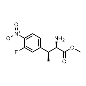 Methyl (2R,3S)-2-amino-3-(3-fluoro-4-nitrophenyl)butanoate|CS-1375460