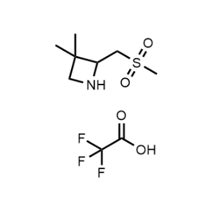 3,3-Dimethyl-2-((methylsulfonyl)methyl)azetidine TFA|CS-1375463