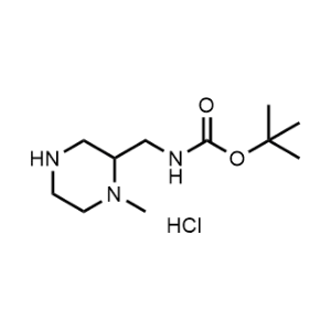 tert-Butyl ((1-methylpiperazin-2-yl)methyl)carbamate hydrochloride|CS-1375483