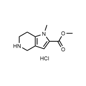 Methyl 1-methyl-4,5,6,7-tetrahydro-1H-pyrrolo[3,2-c]pyridine-2-carboxylate hydrochloride|CS-1375540