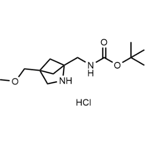 tert-Butyl ((4-(methoxymethyl)-2-azabicyclo[2.1.1]hexan-1-yl)methyl)carbamate hydrochloride|CS-1375560