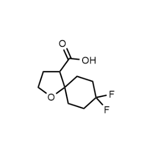 8,8-Difluoro-1-oxaspiro[4.5]decane-4-carboxylic acid|CS-1375572
