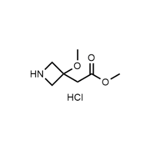 Methyl 2-(3-methoxyazetidin-3-yl)acetate hydrochloride|CS-1375575