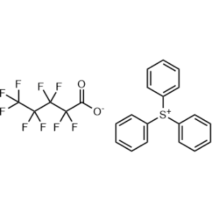 Triphenylsulfonium 2,2,3,3,4,4,5,5,5-nonafluoropentanoate|CS-1375716