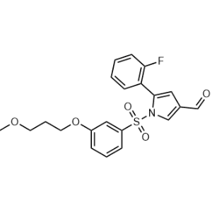 5-(2-Fluorophenyl)-1-((3-(3-methoxypropoxy)phenyl)sulfonyl)-1H-pyrrole-3-carbaldehyde|CS-1376078