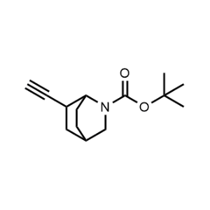 tert-Butyl 6-ethynyl-2-azabicyclo[2.2.2]octane-2-carboxylate|CS-1376193
