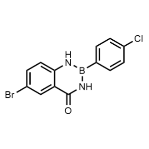 6-Bromo-2-(4-chlorophenyl)-2,3-dihydrobenzo[d][1,3,2]diazaborinin-4(1H)-one|CS-1376214