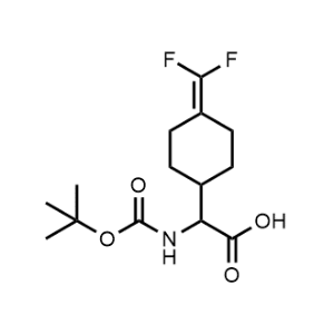 2-((tert-Butoxycarbonyl)amino)-2-(4-(difluoromethylene)cyclohexyl)acetic acid|CS-1376232
