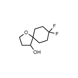 8,8-Difluoro-1-oxaspiro[4.5]decan-4-ol|CS-1376247