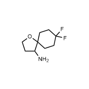 8,8-Difluoro-1-oxaspiro[4.5]decan-4-amine|CS-1376248