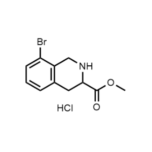 Methyl 8-bromo-1,2,3,4-tetrahydroisoquinoline-3-carboxylate hydrochloride|CS-1376346