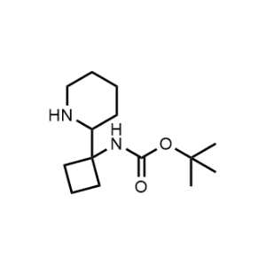 tert-Butyl (1-(piperidin-2-yl)cyclobutyl)carbamate|CS-1376362