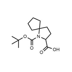 1-(tert-Butoxycarbonyl)-1-azaspiro[4.4]nonane-2-carboxylic acid|CS-1376386