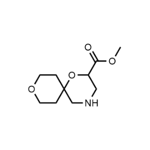 Methyl 1,9-dioxa-4-azaspiro[5.5]undecane-2-carboxylate|CS-1376387