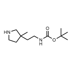 tert-Butyl (2-(3-methylpyrrolidin-3-yl)ethyl)carbamate|CS-1376391