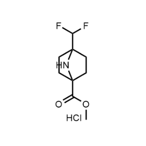Methyl 4-(difluoromethyl)-7-azabicyclo[2.2.1]heptane-1-carboxylate hydrochloride|CS-1376401