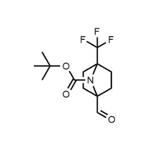 tert-Butyl 1-formyl-4-(trifluoromethyl)-7-azabicyclo[2.2.1]heptane-7-carboxylate|CS-1376408