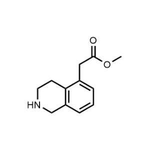 Methyl 2-(1,2,3,4-tetrahydroisoquinolin-5-yl)acetate|CS-1376413
