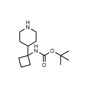 tert-Butyl (1-(piperidin-4-yl)cyclobutyl)carbamate|CS-1376425