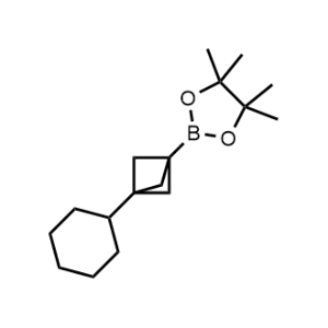 2-(3-Cyclohexylbicyclo[1.1.1]pentan-1-yl)-4,4,5,5-tetramethyl-1,3,2-dioxaborolane|CS-1376438