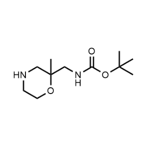 tert-Butyl ((2-methylmorpholin-2-yl)methyl)carbamate|CS-1376439