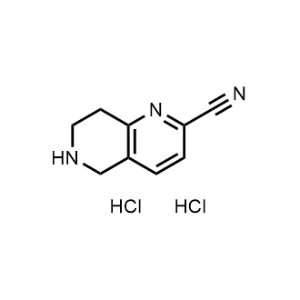 5,6,7,8-Tetrahydro-1,6-naphthyridine-2-carbonitrile dihydrochloride|CS-1376464