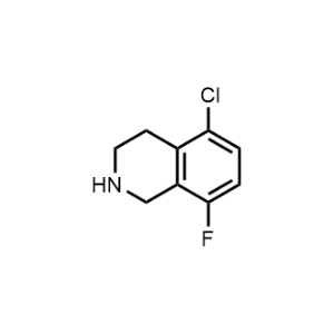 5-Chloro-8-fluoro-1,2,3,4-tetrahydroisoquinoline|CS-1376487
