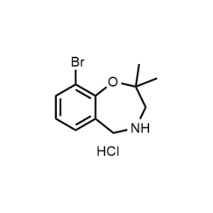 9-Bromo-2,2-dimethyl-2,3,4,5-tetrahydrobenzo[f][1,4]oxazepine hydrochloride|CS-1376497