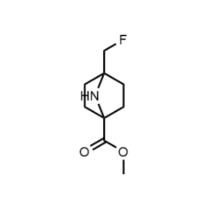Methyl 4-(fluoromethyl)-7-azabicyclo[2.2.1]heptane-1-carboxylate|CS-1376499