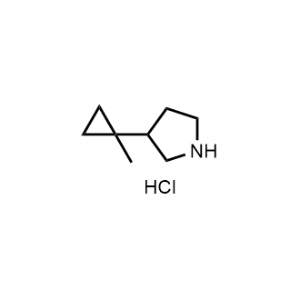 3-(1-Methylcyclopropyl)pyrrolidine hydrochloride|CS-1376505