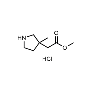 Methyl 2-(3-methylpyrrolidin-3-yl)acetate hydrochloride|CS-1376506