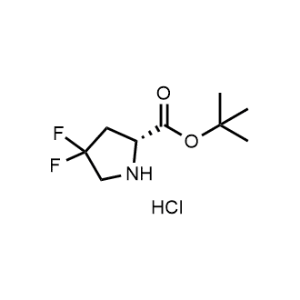 tert-Butyl (R)-4,4-difluoropyrrolidine-2-carboxylate hydrochloride|CS-1376523