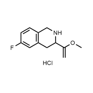 Methyl 6-fluoro-1,2,3,4-tetrahydroisoquinoline-3-carboxylate hydrochloride|CS-1376635