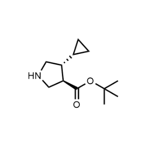 tert-Butyl (3R,4R)-4-cyclopropylpyrrolidine-3-carboxylate|CS-1376644