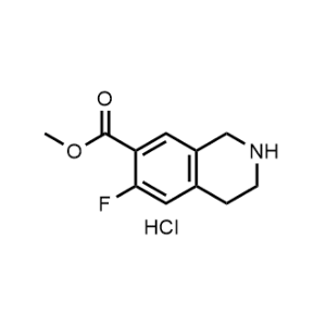 Methyl 6-fluoro-1,2,3,4-tetrahydroisoquinoline-7-carboxylate hydrochloride|CS-1376810