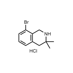 8-Bromo-3,3-dimethyl-1,2,3,4-tetrahydroisoquinoline hydrochloride|CS-1376813