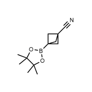 3-(4,4,5,5-Tetramethyl-1,3,2-dioxaborolan-2-yl)bicyclo[1.1.1]pentane-1-carbonitrile|CS-1376828