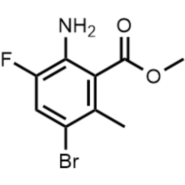 Methyl 2-amino-5-bromo-3-fluoro-6-methylbenzoate|CS-1376896