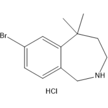 7-Bromo-5,5-dimethyl-2,3,4,5-tetrahydro-1H-benzo[c]azepine hydrochloride|CS-1376987