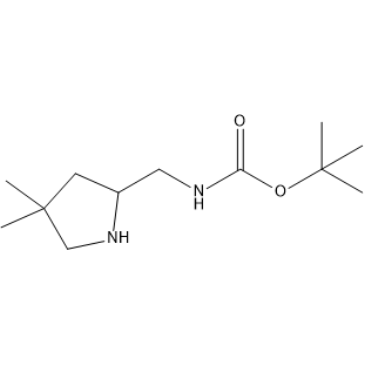 tert-Butyl ((4,4-dimethylpyrrolidin-2-yl)methyl)carbamate|CS-1376992