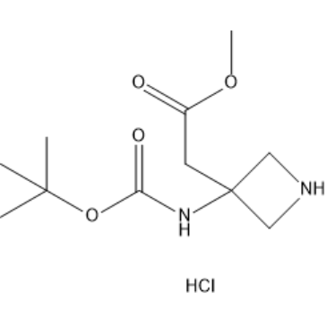 Methyl 2-(3-((tert-butoxycarbonyl)amino)azetidin-3-yl)acetate hydrochloride|CS-1377056