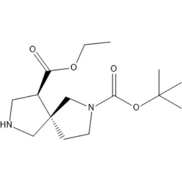 2-(tert-Butyl) 9-ethyl (5R,9S)-2,7-diazaspiro[4.4]nonane-2,9-dicarboxylate|CS-1377074