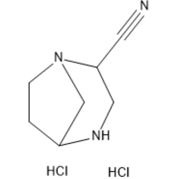 1,4-Diazabicyclo[3.2.1]octane-2-carbonitrile dihydrochloride|CS-1377110
