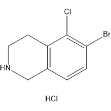6-Bromo-5-chloro-1,2,3,4-tetrahydroisoquinoline hydrochloride|CS-1377113