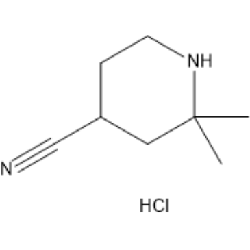 2,2-Dimethylpiperidine-4-carbonitrile hydrochloride|CS-1377124