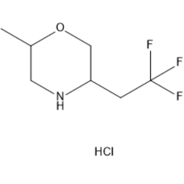 2-Methyl-5-(2,2,2-trifluoroethyl)morpholine hydrochloride|CS-1377143